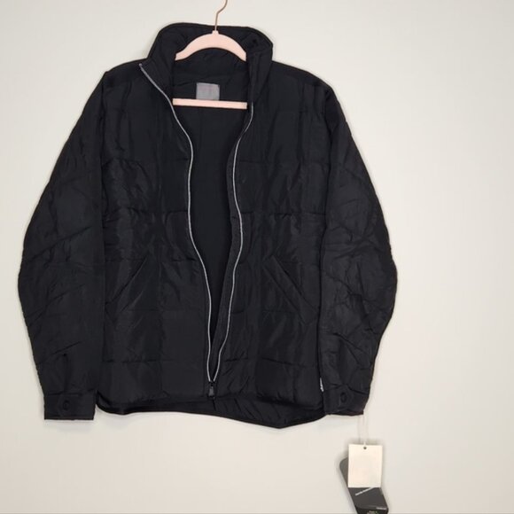 NWT FP MVMT x HATCH PIPPA PACKABLE PUFFER Black SZ M - Picture 6 of 8